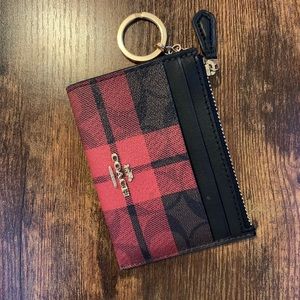 Coach mini ID case / wallet